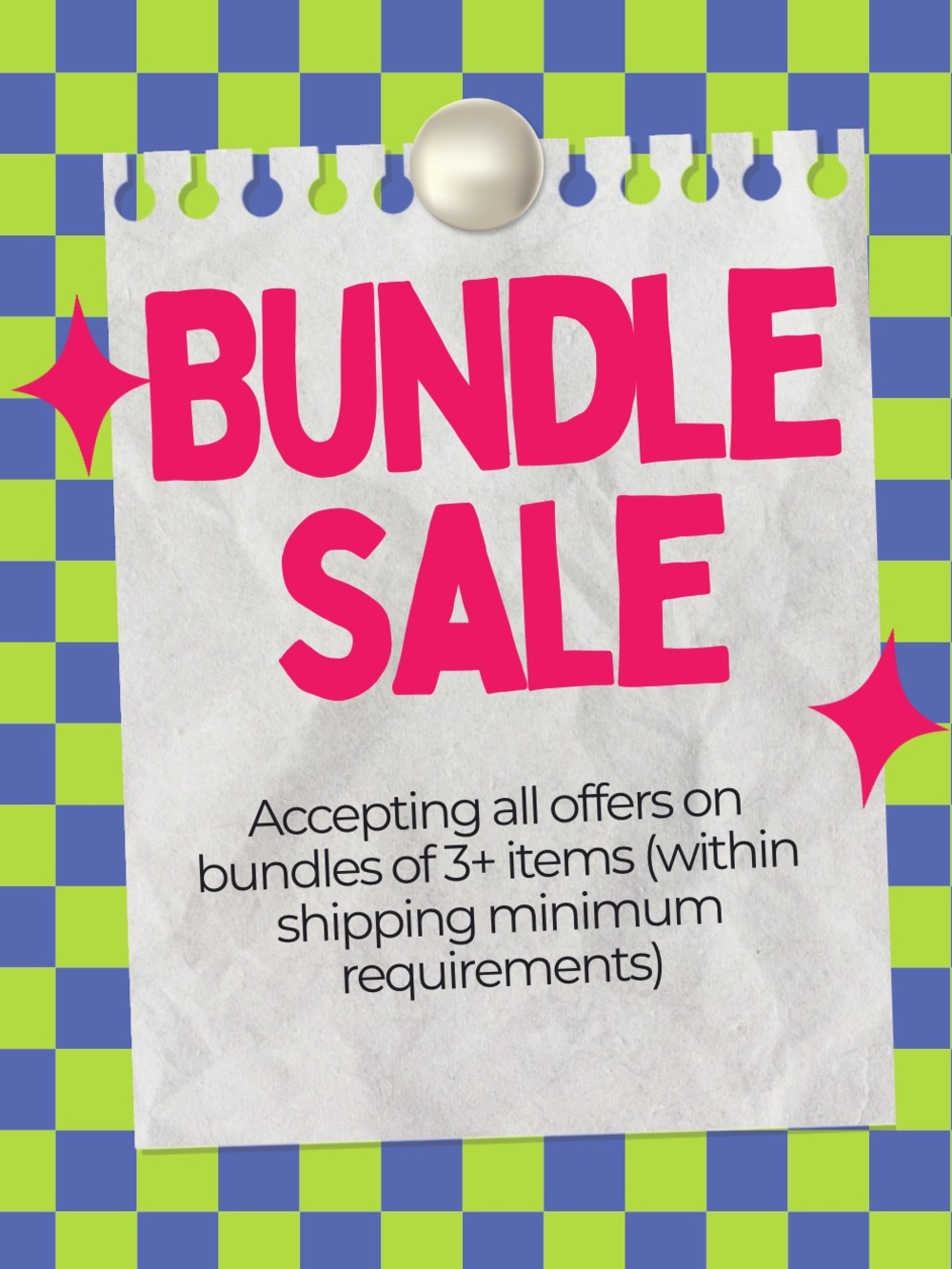 Bundle Sale - This Weekend Only